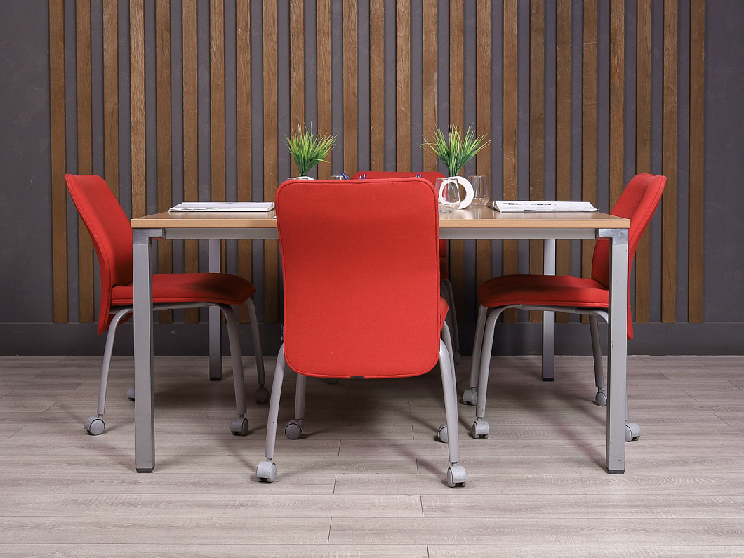 Стол для переговоров Steelcase Finishes ДСП Клен Германия (СДПМР1-280723)