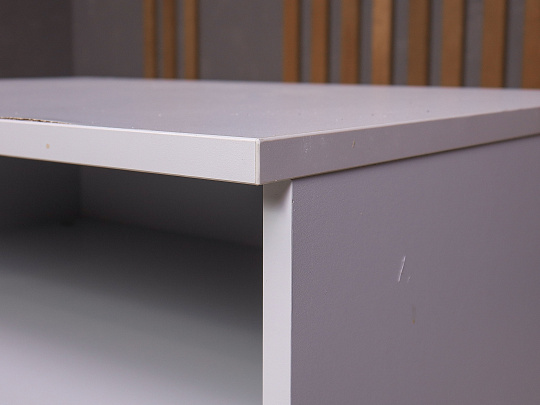 Тумба под оргтехнику ДСП Серый Россия