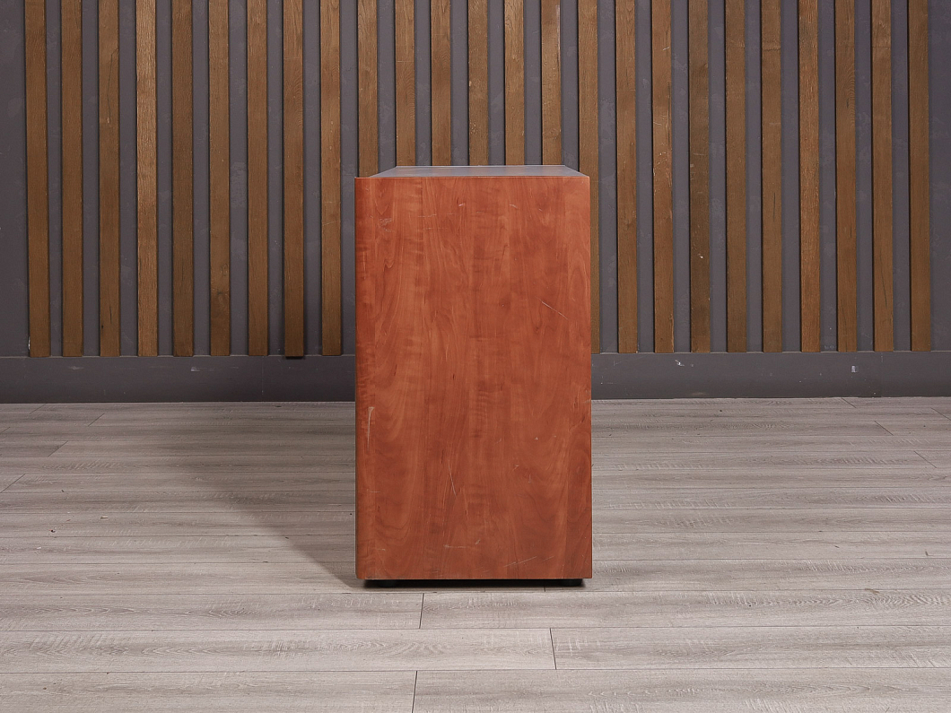 Тумба под оргтехнику ДСП Орех Россия (24351-20045)