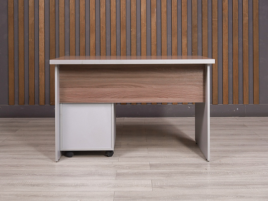 Стол с тумбой ДСП Ясень шимо Россия