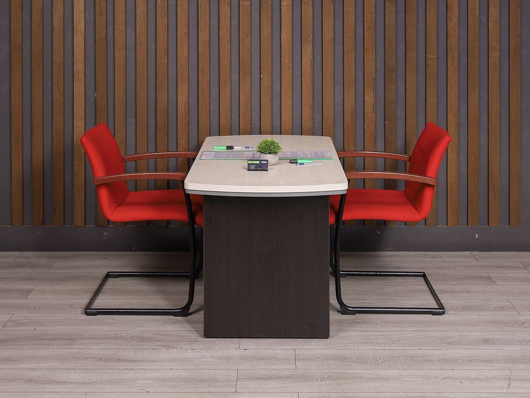 Стол-брифинг приставной Berlin ДСП Дуб Россия (1356-02105)