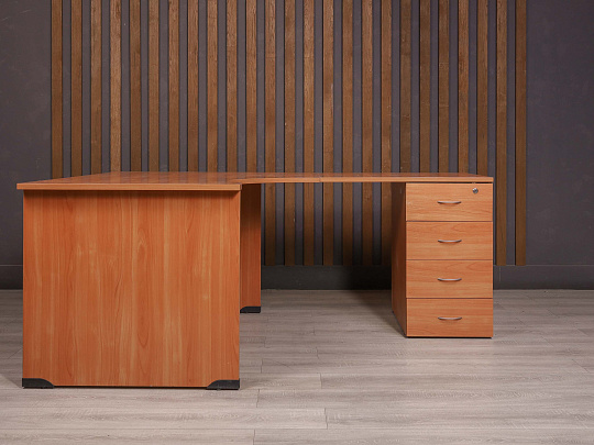 Стол с тумбой ДСП Ольха Россия