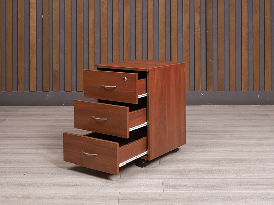 Тумба подкатная ДСП Вишня Россия