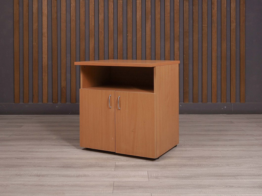 Тумба под оргтехнику ДСП Клен Россия (24357-26026)