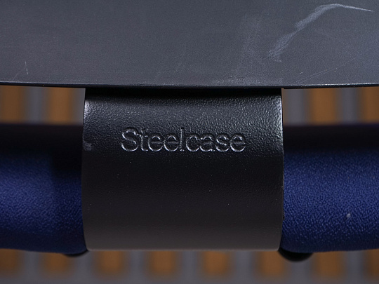 Конференц-кресло Steelcase Let`s B Ткань Синий США