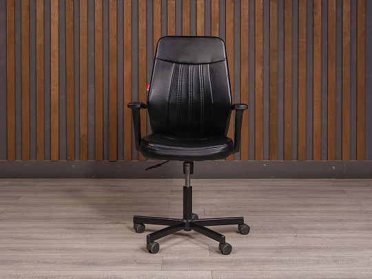 Офисное кресло Easy Chair Искусственная кожа Чёрный Россия