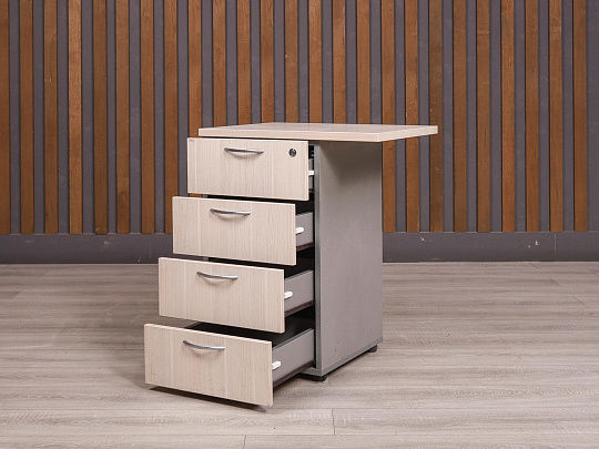 Тумба приставная ДСП Ясень шимо Россия