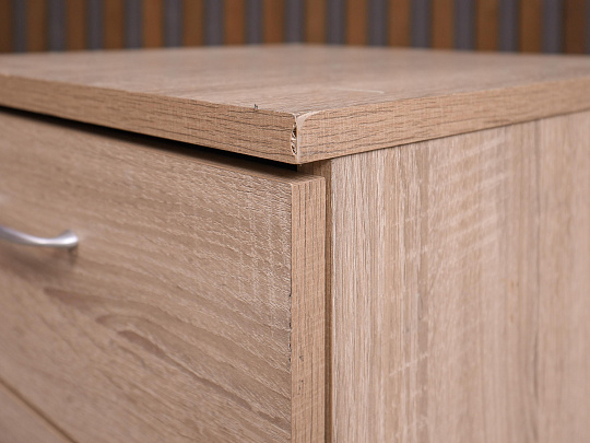 Тумба подкатная ДСП Ясень шимо Россия