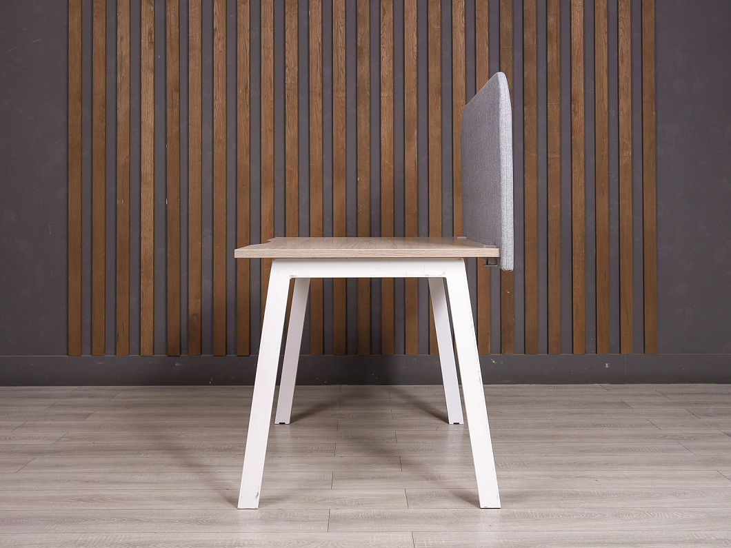 Настольный экран Перегородка Ткань Серый Россия (6264-20105)