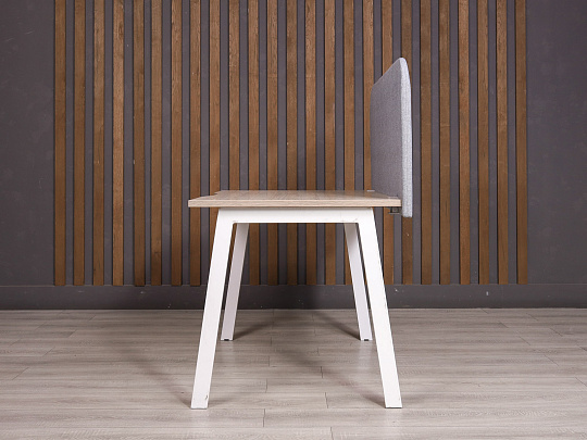 Настольный экран Перегородка Ткань Серый Россия