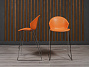 Офисный стул ItalSeat Smile-Bar Пластик Оранжевый Италия (34691-27064)