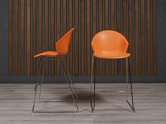 Офисный стул ItalSeat Smile-Bar Пластик Оранжевый Италия