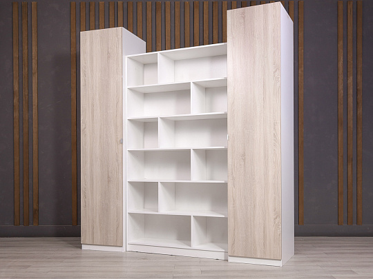 Шкаф для одежды ДСП Ясень шимо Россия