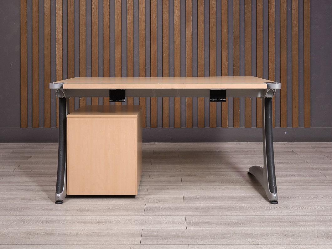 Стол с тумбой Steelcase ДСП Клен США (2157-14045)
