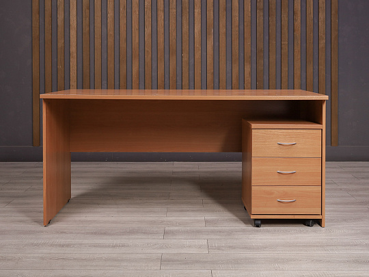 Стол с тумбой ДСП Ольха Россия