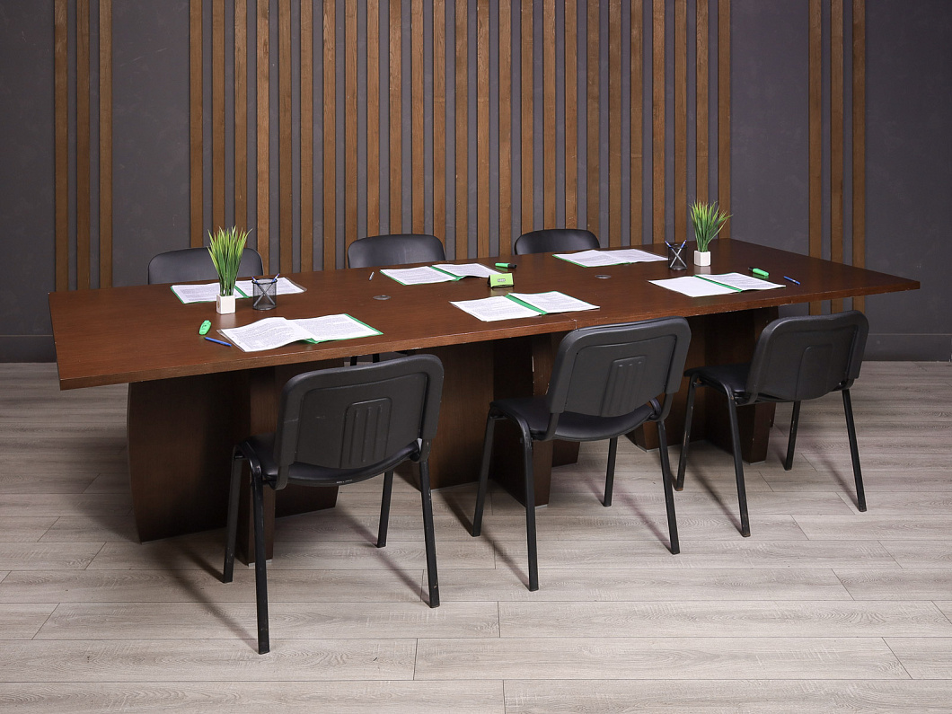 Стол для переговоров ДСП Орех Россия (1251-28105)