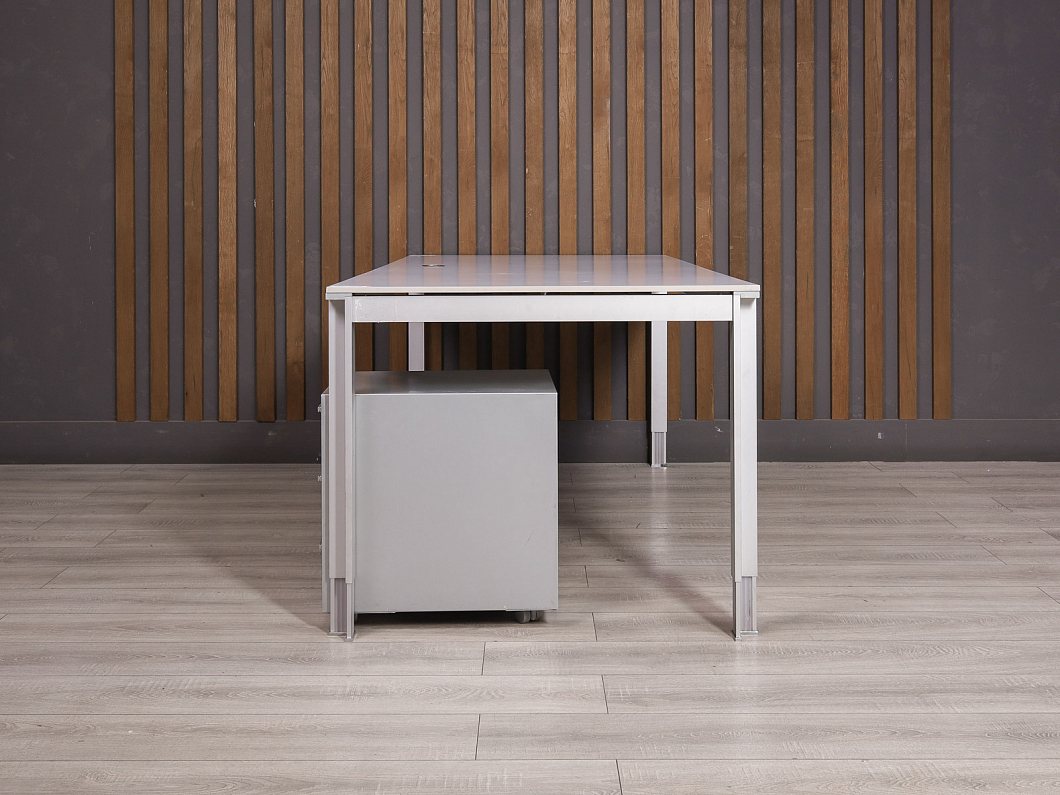 Стол с тумбой ALEA Металл Серый Италия (2164-28105)