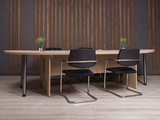 Стол для переговоров ДСП Ясень шимо Россия