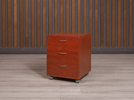 Тумба подкатная ДСП Вишня Россия