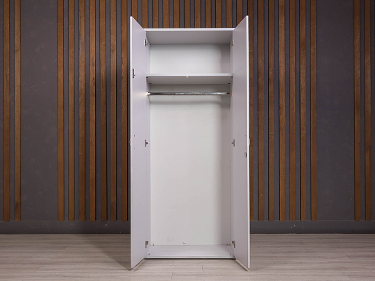 Шкаф для одежды ДСП Серый Россия