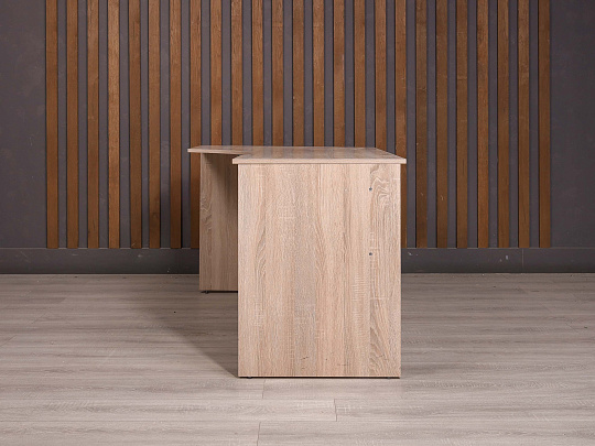 Стол эргономичный ДСП Ясень шимо Россия