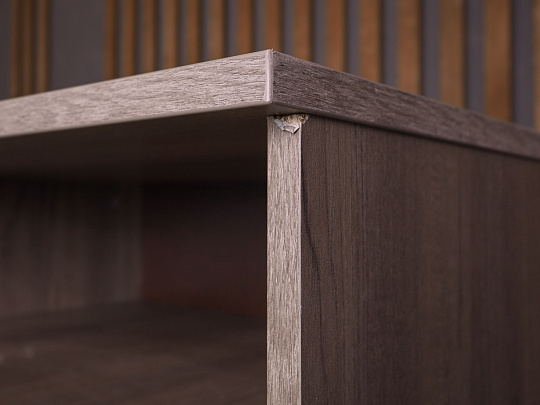 Шкаф-стеллаж для документов ДСП Ясень шимо Россия