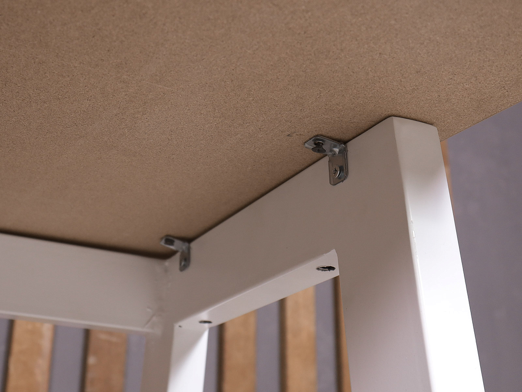 Стол эргономичный ДСП Ясень шимо Россия (23274-23105)