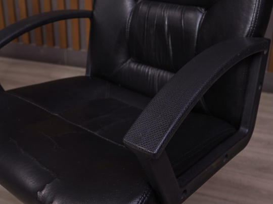 Офисное кресло Искусственная кожа Чёрный Россия