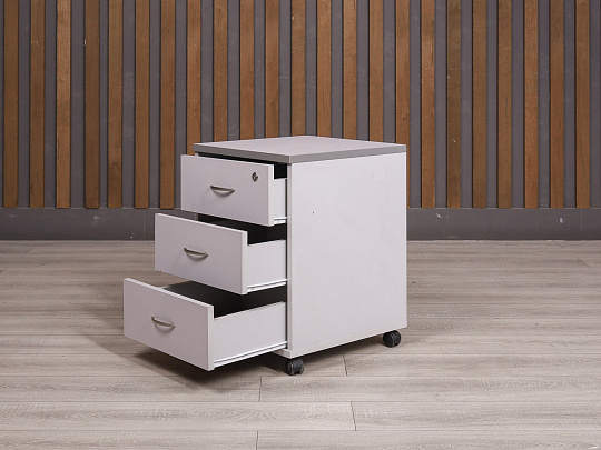 Тумба подкатная ДСП Серый Россия