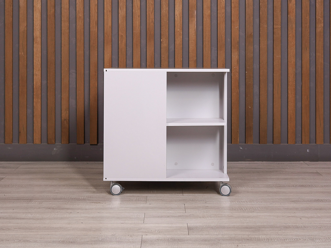 Тумба под оргтехнику ДСП Серый Россия (24351-11095)