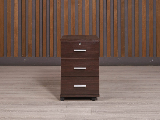 Тумба подкатная ДСП Венге Россия