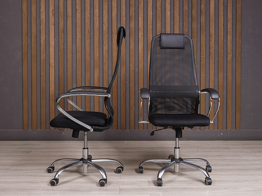 Офисное кресло Metta Ткань Чёрный Россия