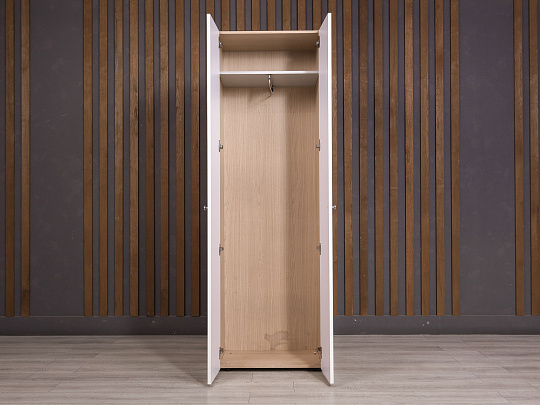 Шкаф для одежды ДСП Белый Россия