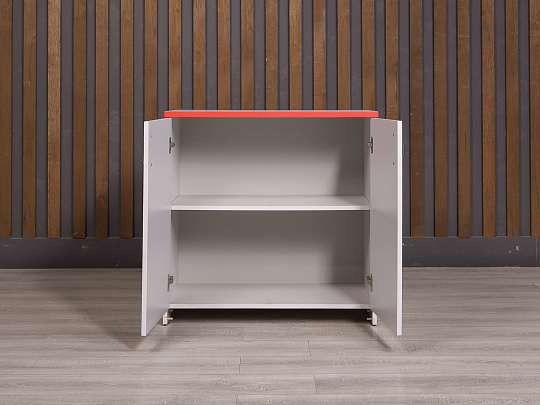 Тумба под оргтехнику ДСП Серый Россия