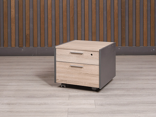 Тумба подкатная ДСП Ясень шимо Россия