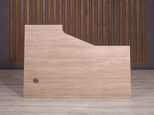 Стол с тумбой ДСП Ясень шимо Россия