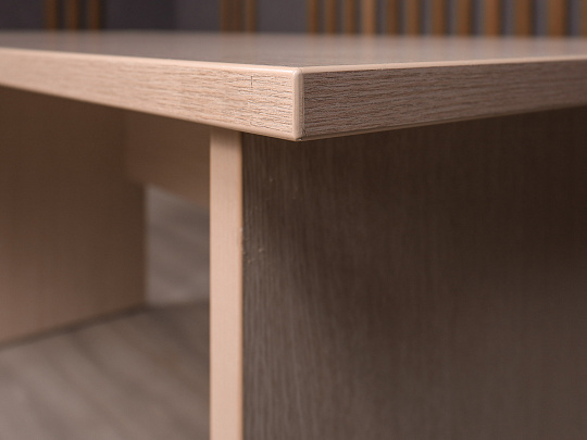 Стол угловой ДСП Ясень шимо Россия