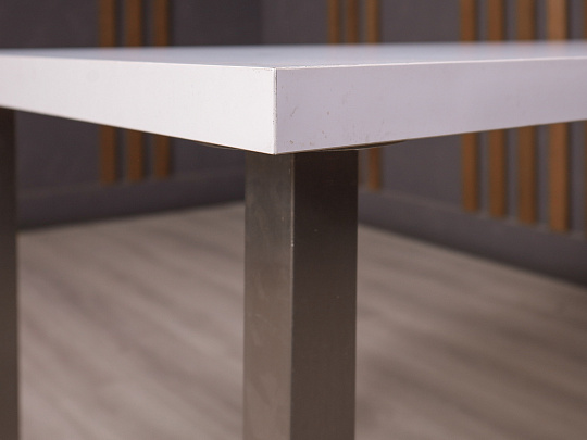 Стол прямоугольный IKEA ДСП Белый Россия