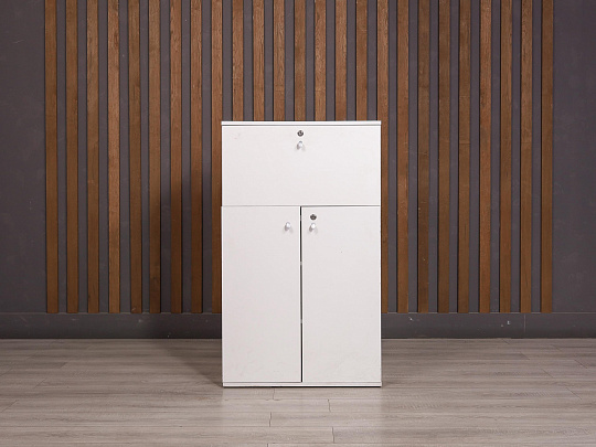 Шкаф для документов ДСП Белый Россия