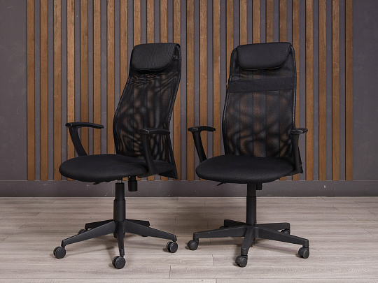 Офисное кресло BURO Ткань Чёрный Россия