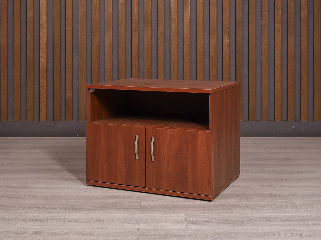 Тумба под оргтехнику ДСП Вишня Россия (24355-28036)