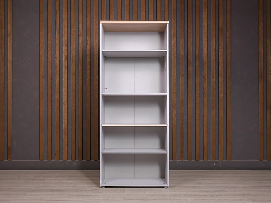 Шкаф-стеллаж для документов ДСП Серый Россия