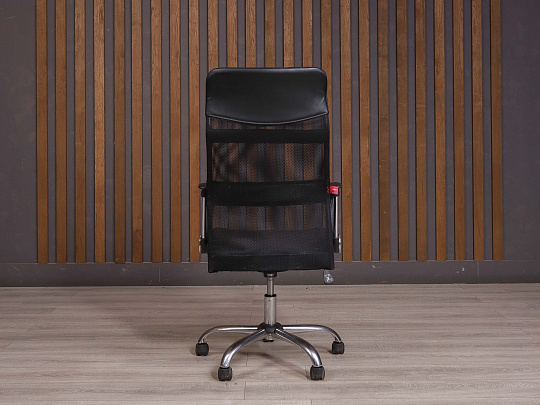 Офисное кресло ДЭФО Искусственная кожа Чёрный Россия