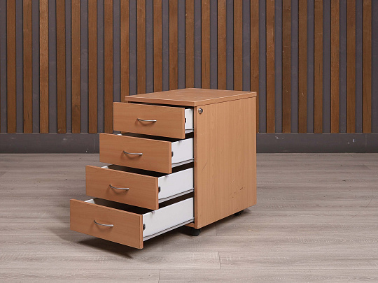 Тумба подкатная ДСП Бук Россия