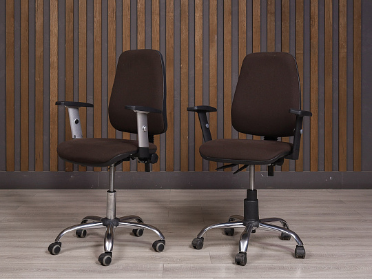Офисное кресло Ткань Коричневый Россия