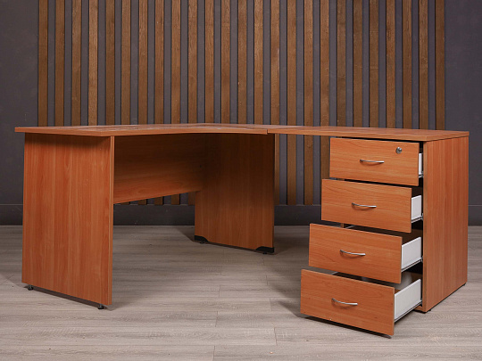 Стол с тумбой ДСП Ольха Россия