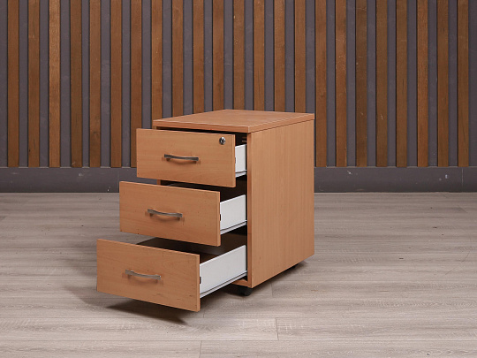 Тумба подкатная ДСП Бук Россия