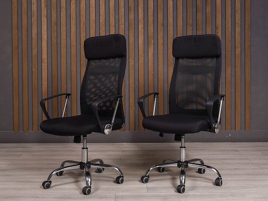 Офисное кресло Easy Chair Ткань Чёрный Россия