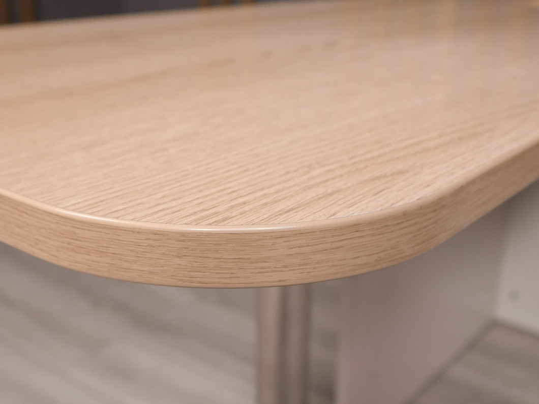 Стол угловой ДСП Ясень шимо Россия (232741-20085)