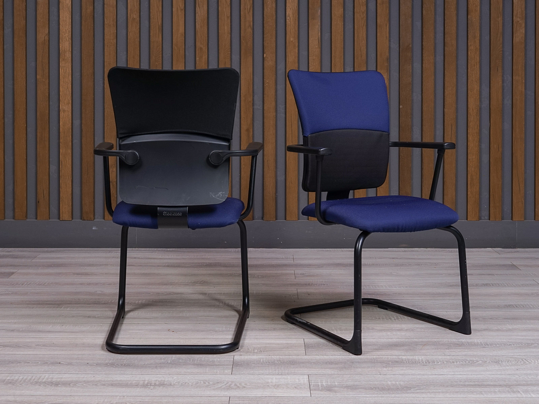 Конференц-кресло Steelcase Let`s B Ткань Синий США (3368-09104)